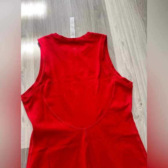 Lululemon All aligned midi dress!! DARK RED!! BEAUTIFUL!❤️ - Picture 10 of 10